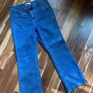 Madewell Mid Rise Kick Out Jeans Size 30